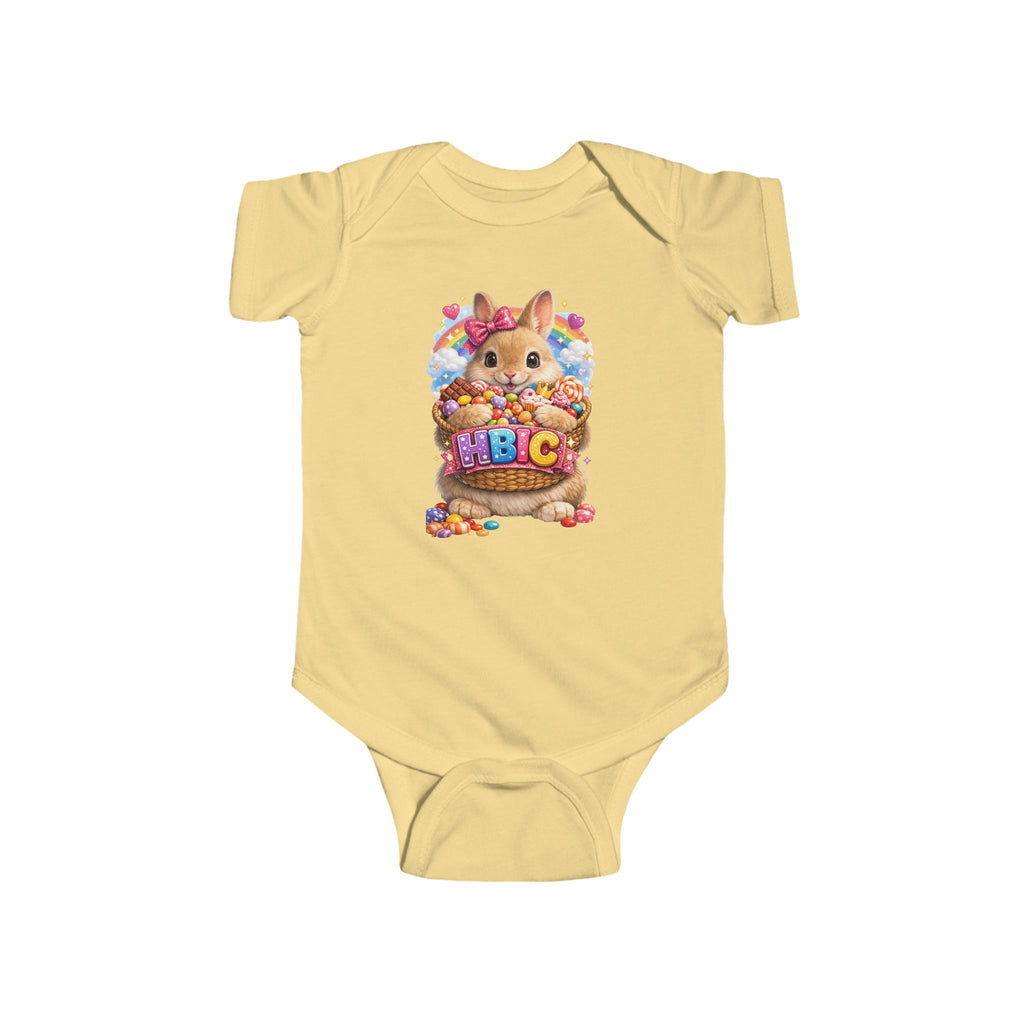 Baby Girl Easter Onesie | Newborn to 24M Easter Outfit | Spring Bunny Onesie | Infant Girl Easter Top