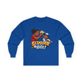 Long Sleeve Tee — "Slugger on the Rise" Kids Baseball High-Five Shirt