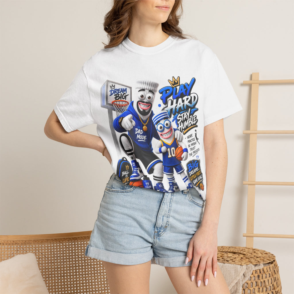 Play Hard Basketball T-Shirt — "Play Hard, Stay Humble" Graphic Tee