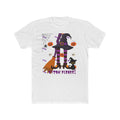 Halloween Witch Hat Tee — "Witch Please!" Graphic T-Shirt
