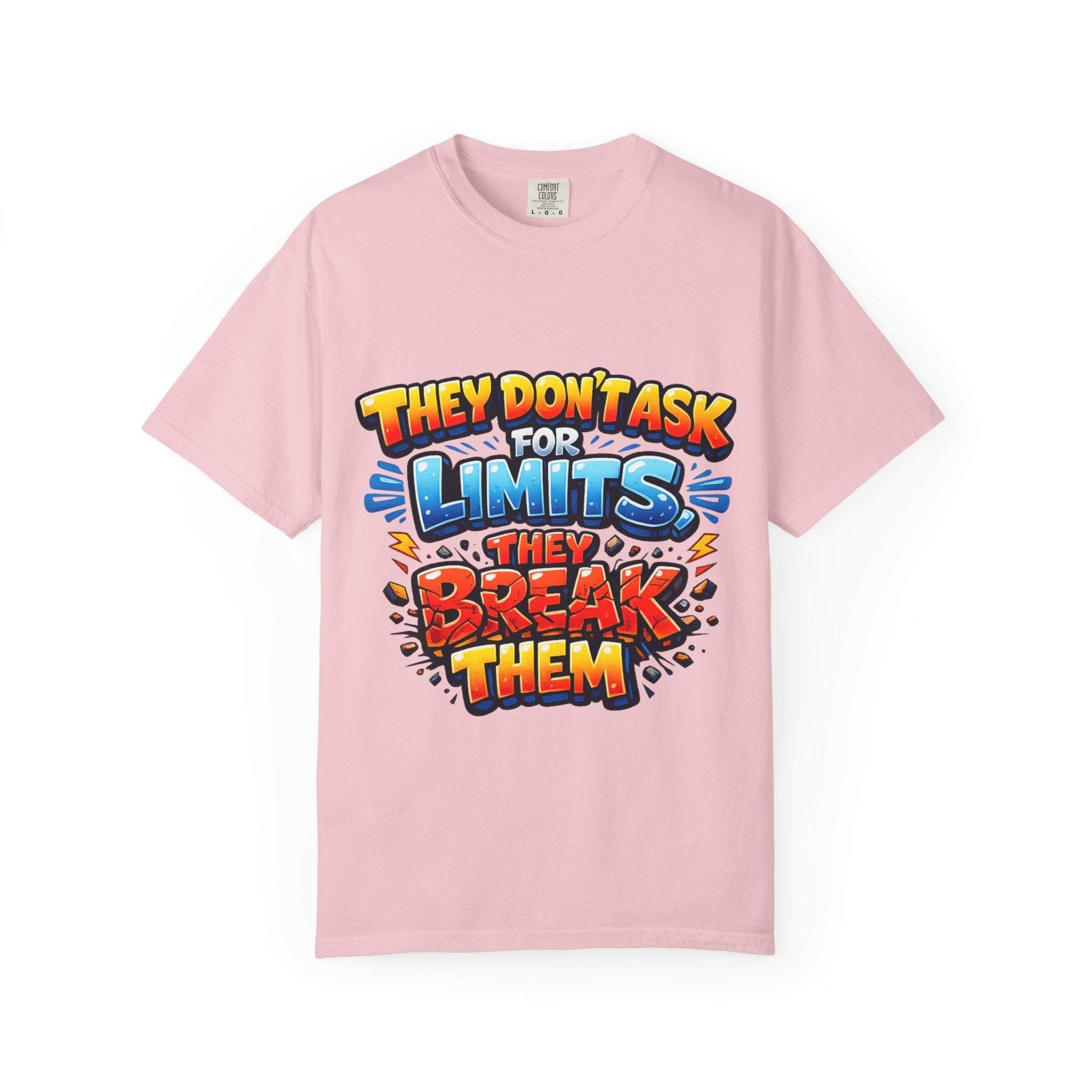 They Don't Ask For Limits They Break Them T-shirt | Motivational Graphic Tee