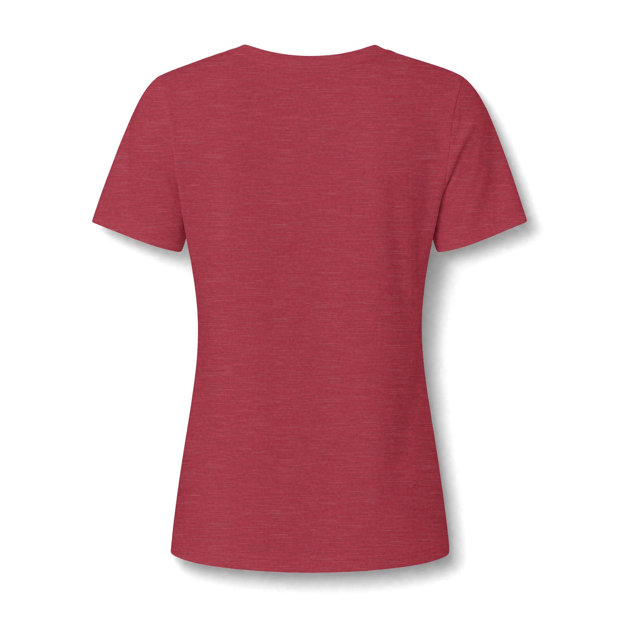 Women’s Relaxed Heather CVC V-Neck Tee