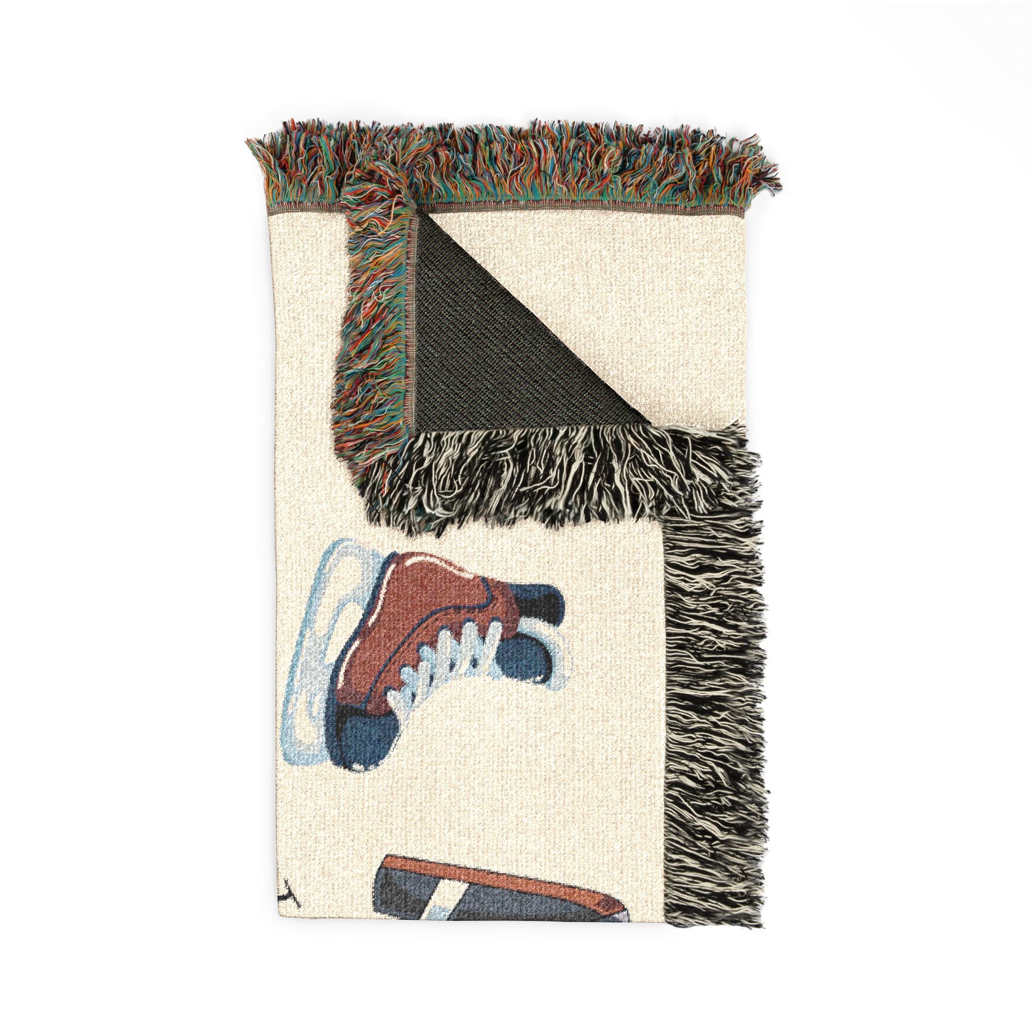 Hockey Survival Woven Blanket — Game Day Sports Throw