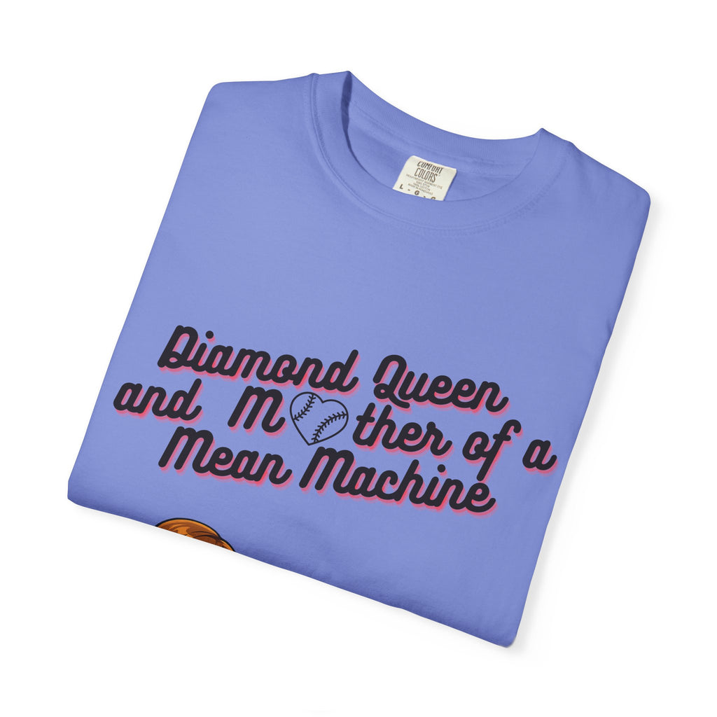 Diamond Queen & Mother of a Mean Machine T-Shirt — Mom and Daughter High-Five Graphic Tee
