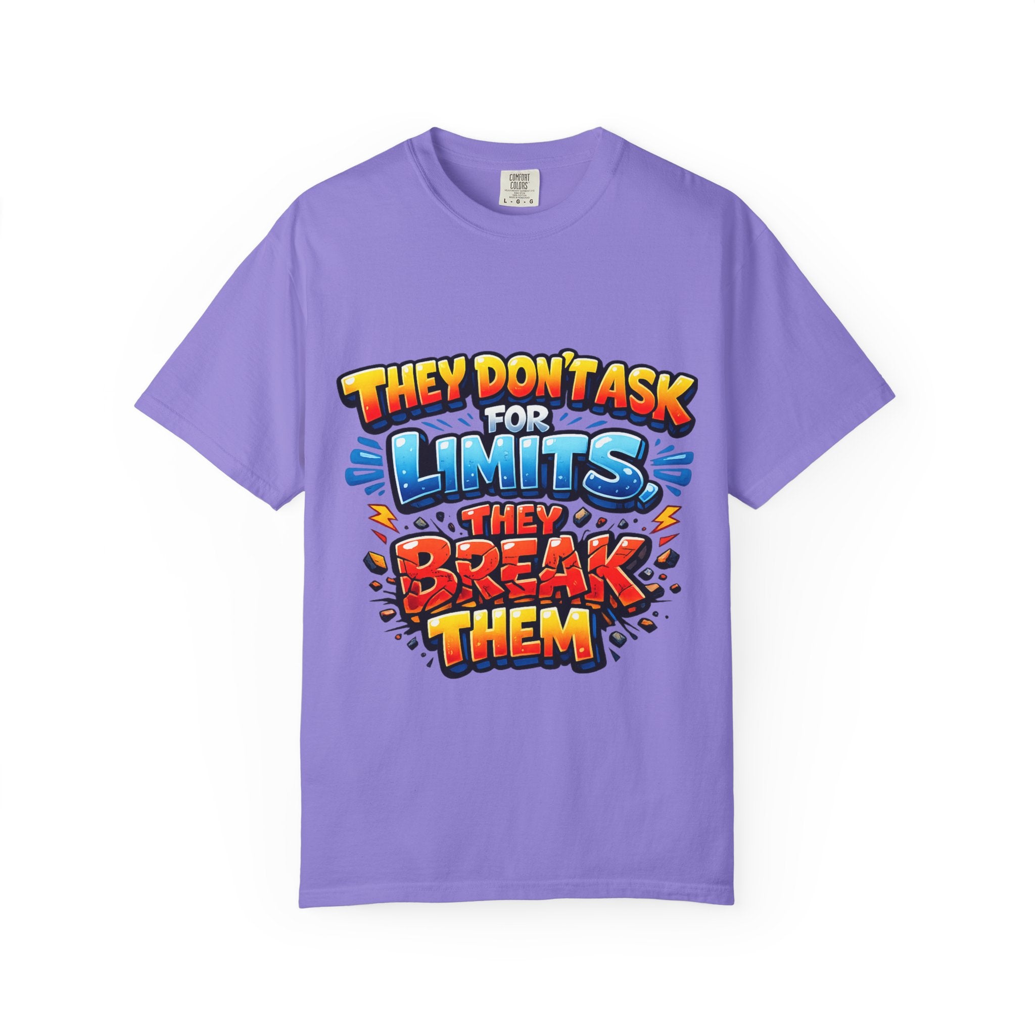 They Don't Ask For Limits They Break Them T-shirt | Motivational Graphic Tee