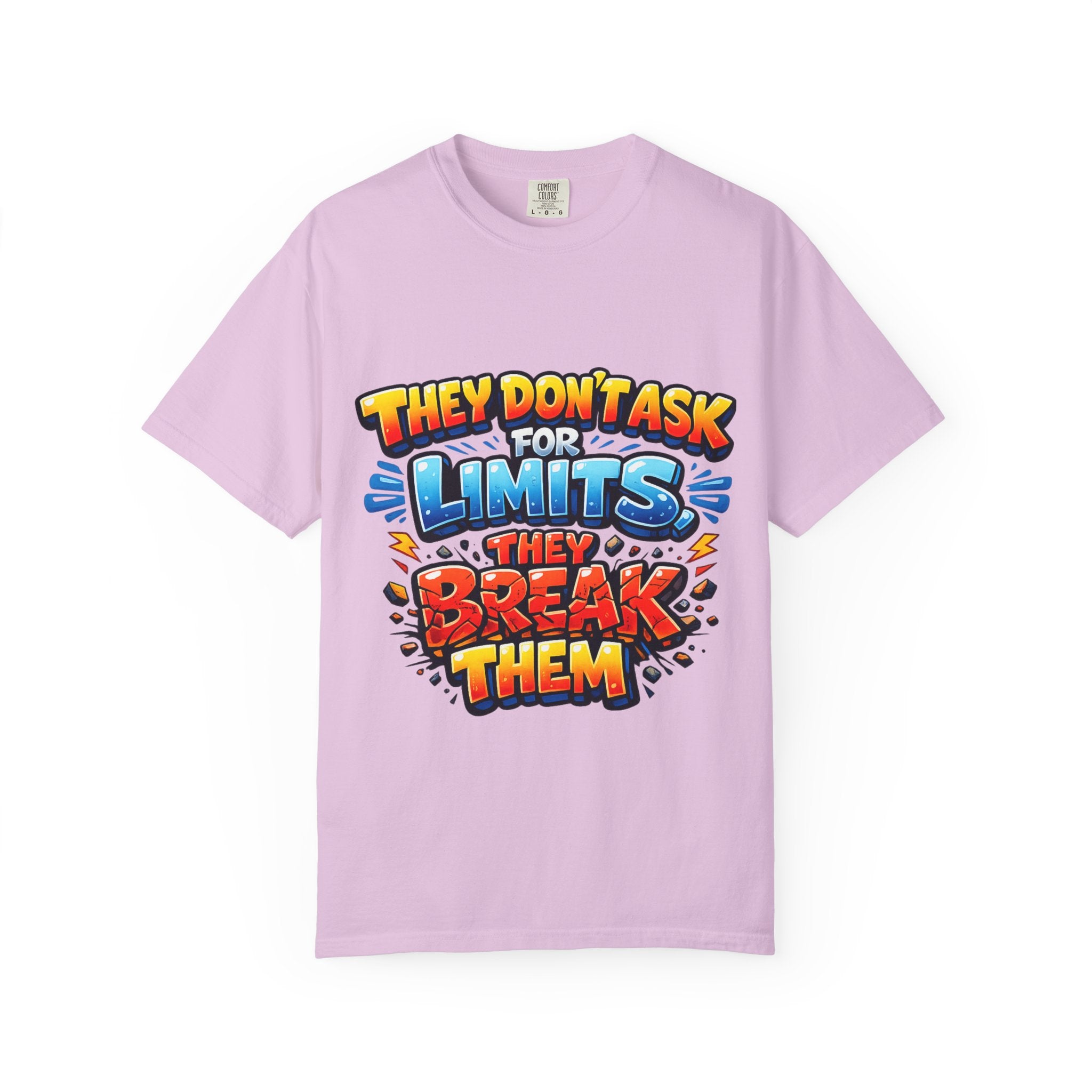 They Don't Ask For Limits They Break Them T-shirt | Motivational Graphic Tee