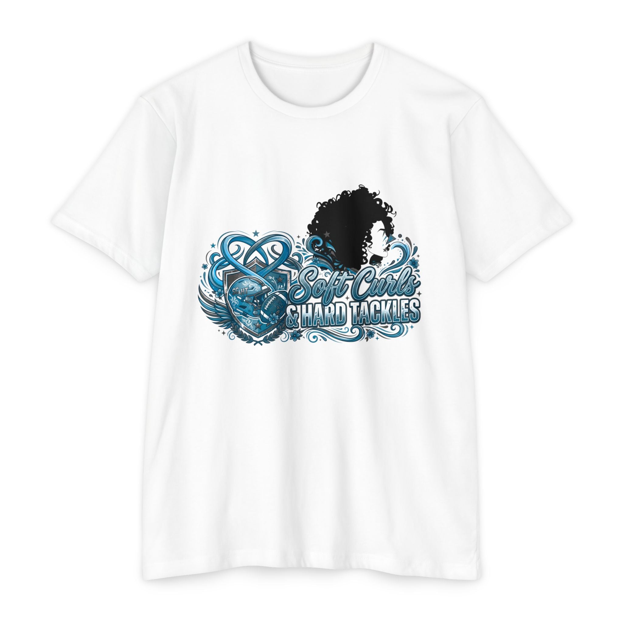 Surf Circle Chamon Tackle Graphic T‑Shirt