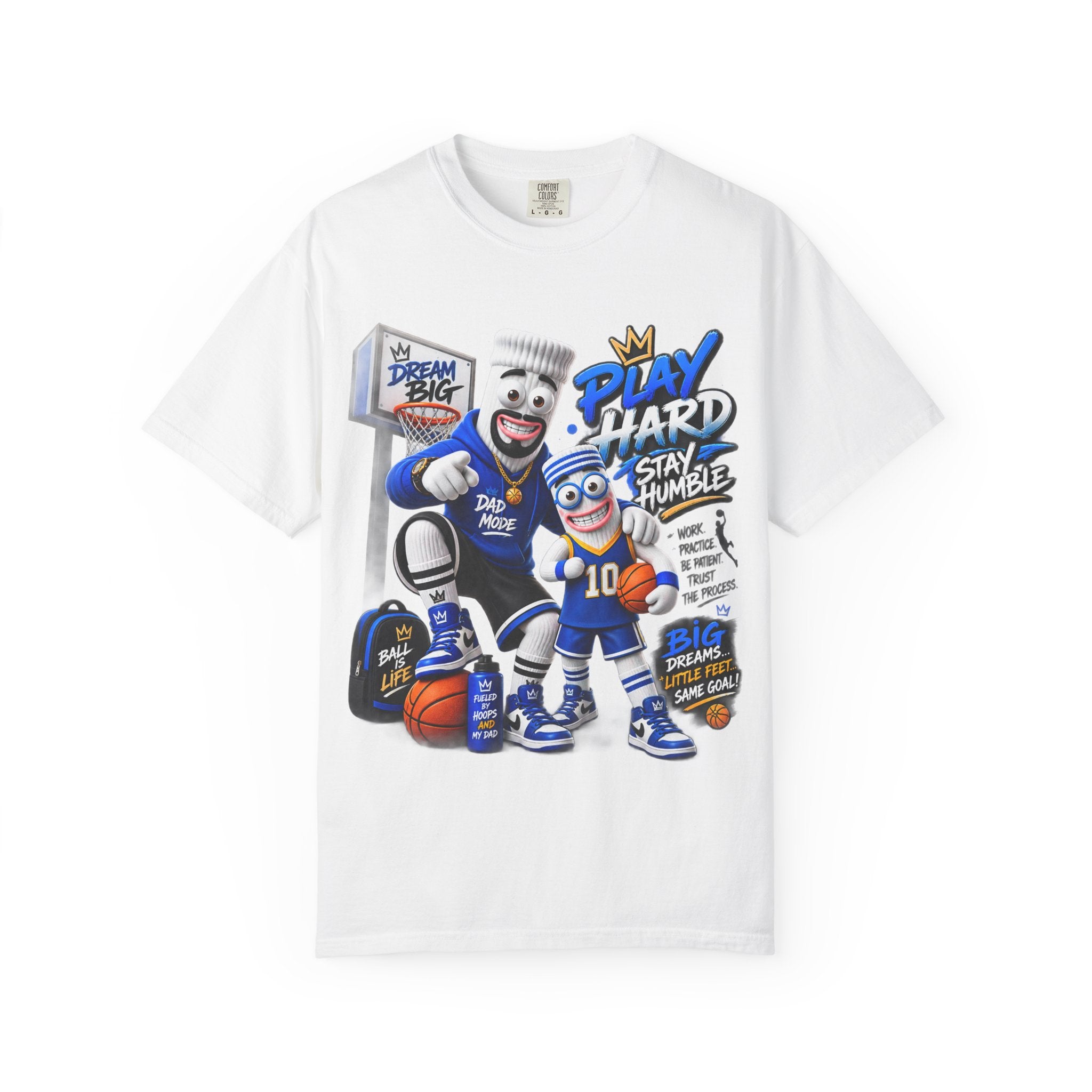 Play Hard Basketball T-Shirt — "Play Hard, Stay Humble" Graphic Tee