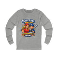 Baseball Mom & Son Long Sleeve Tee — "Unstoppable Team"