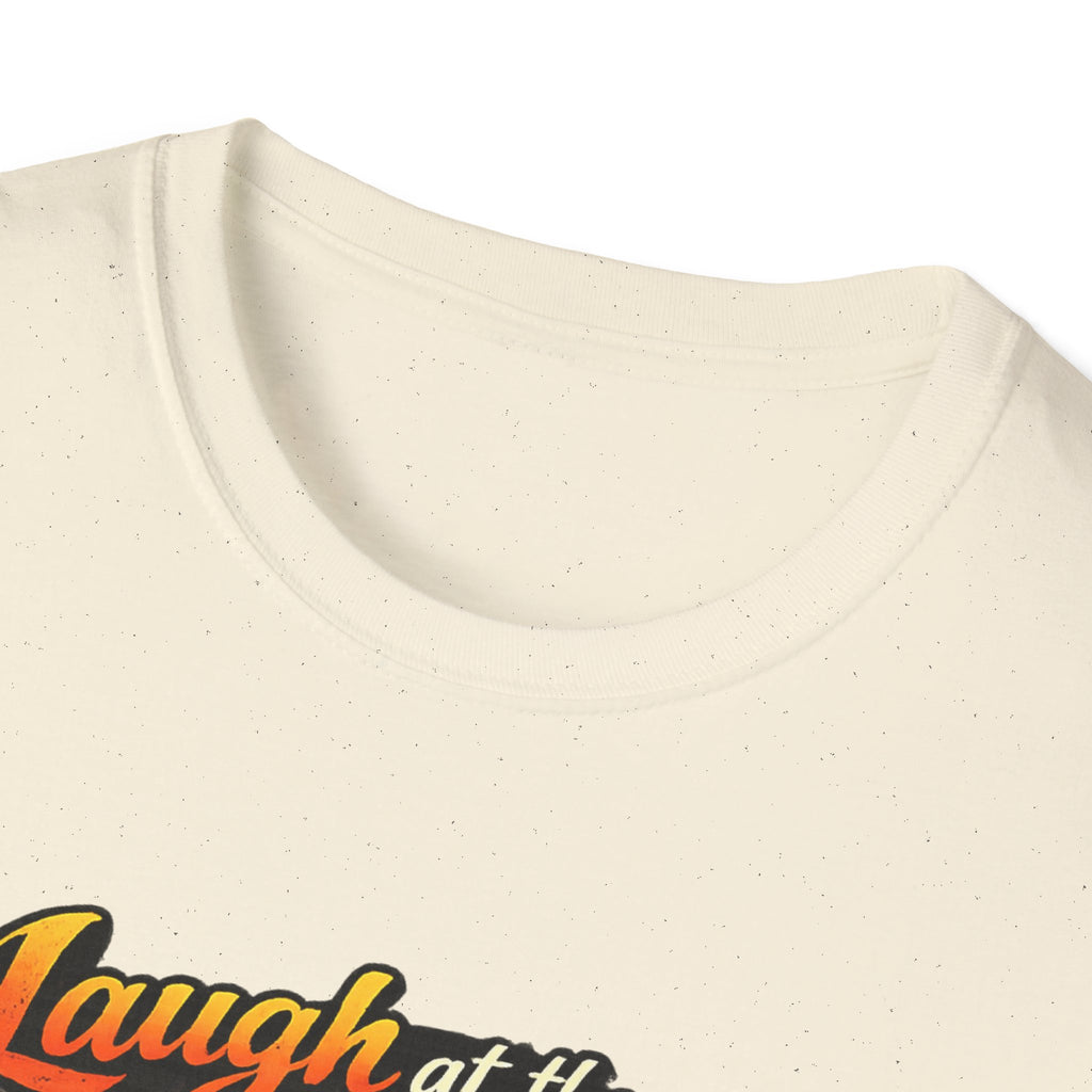 Laugh at the Chaos Sunset Road Trip T-Shirt — "Chase the Sunrise" Adventure Tee