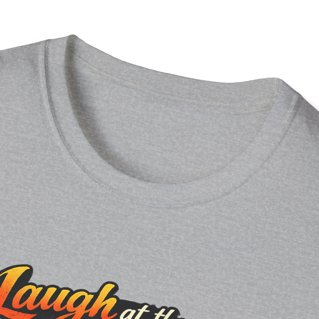 Laugh at the Chaos Sunset Road Trip T-Shirt — "Chase the Sunrise" Adventure Tee