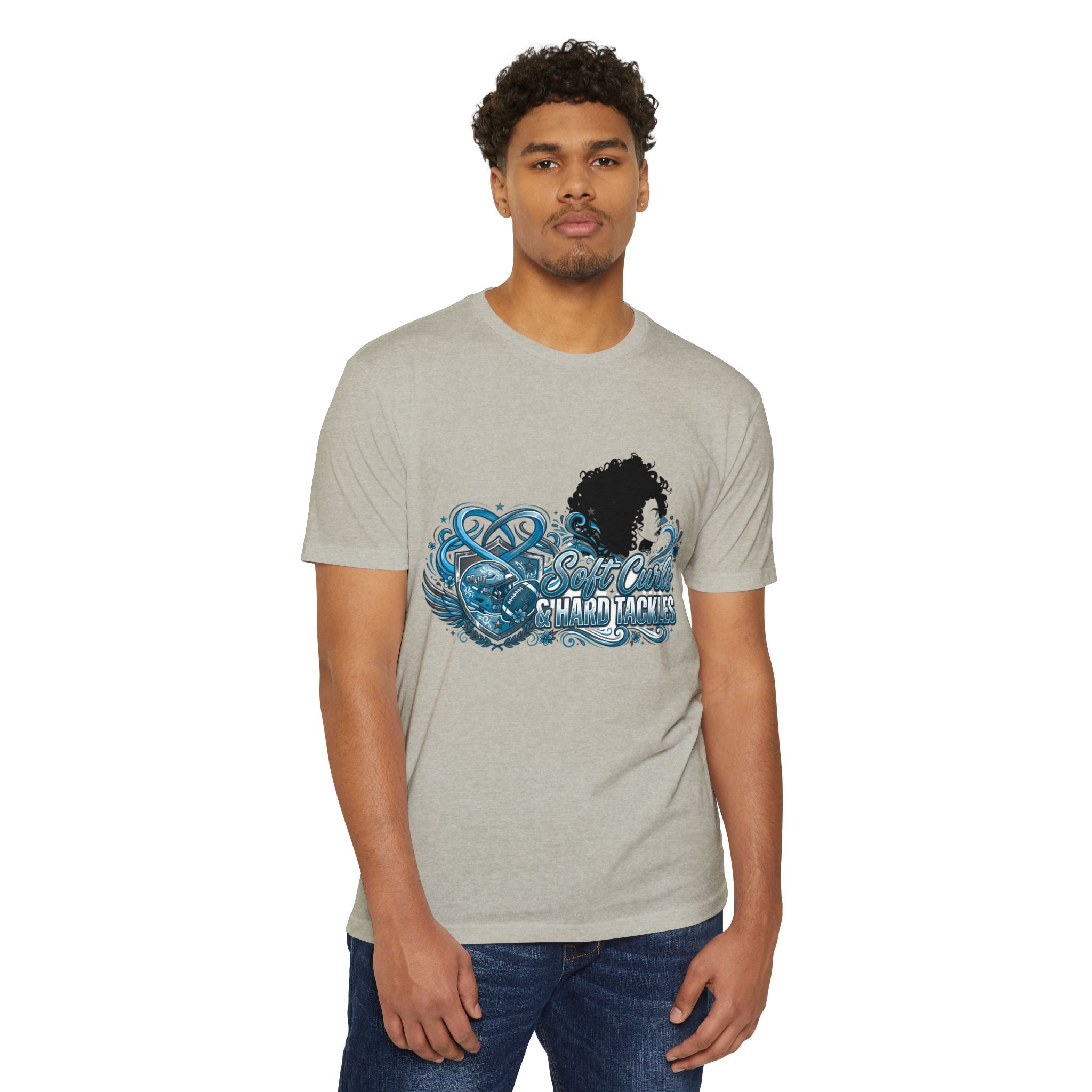 Surf Circle Chamon Tackle Graphic T‑Shirt