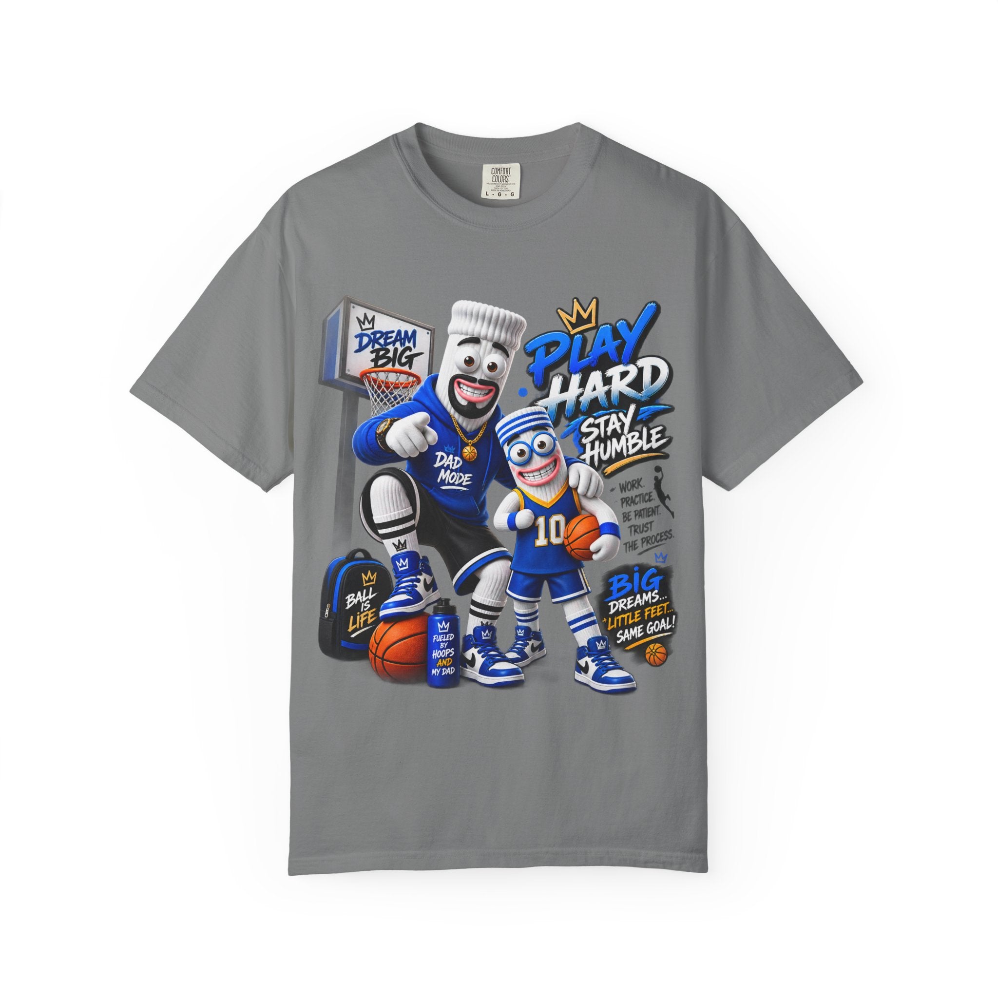 Play Hard Basketball T-Shirt — "Play Hard, Stay Humble" Graphic Tee