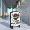 Hockey Puck Luggage – “It’s Just What We Do” Carry-On Suitcase