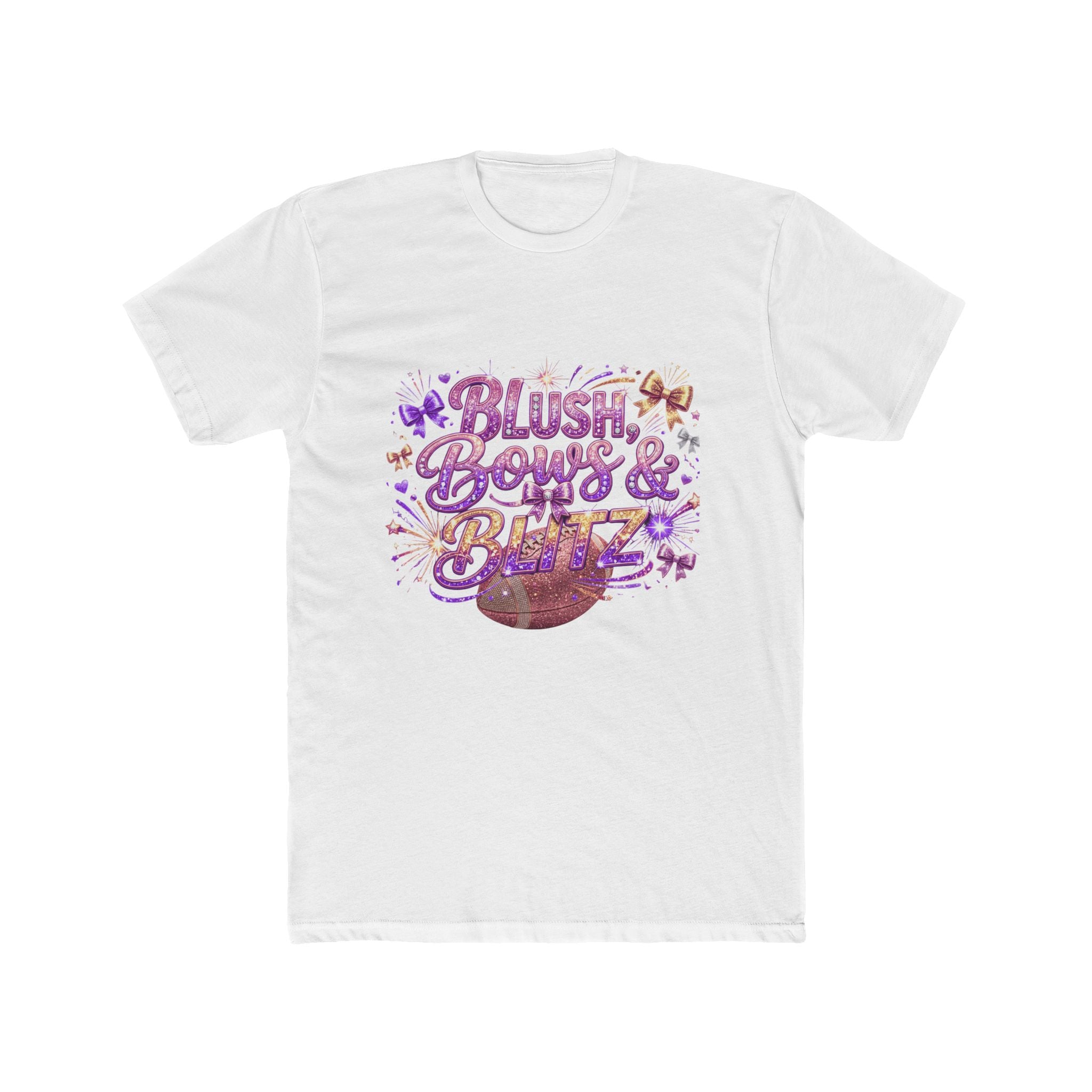 Blush, Bows & Blitz Graphic Tee — Cute Pastel Gaming Shirt