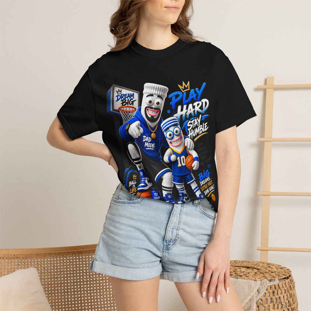 Play Hard Basketball T-Shirt — "Play Hard, Stay Humble" Graphic Tee