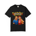 Basketball Dad & Son T-Shirt — "Proud of You Champ! Keep Chasing Your Dreams"