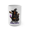 Mug — "Not Your Average Witch" Black Witch 15oz Coffee Mug