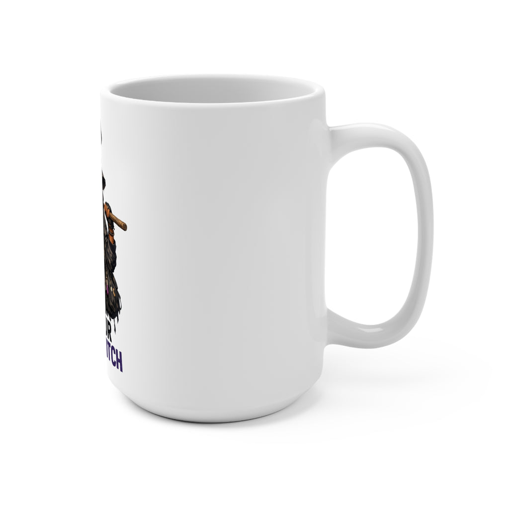 Mug — "Not Your Average Witch" Black Witch 15oz Coffee Mug