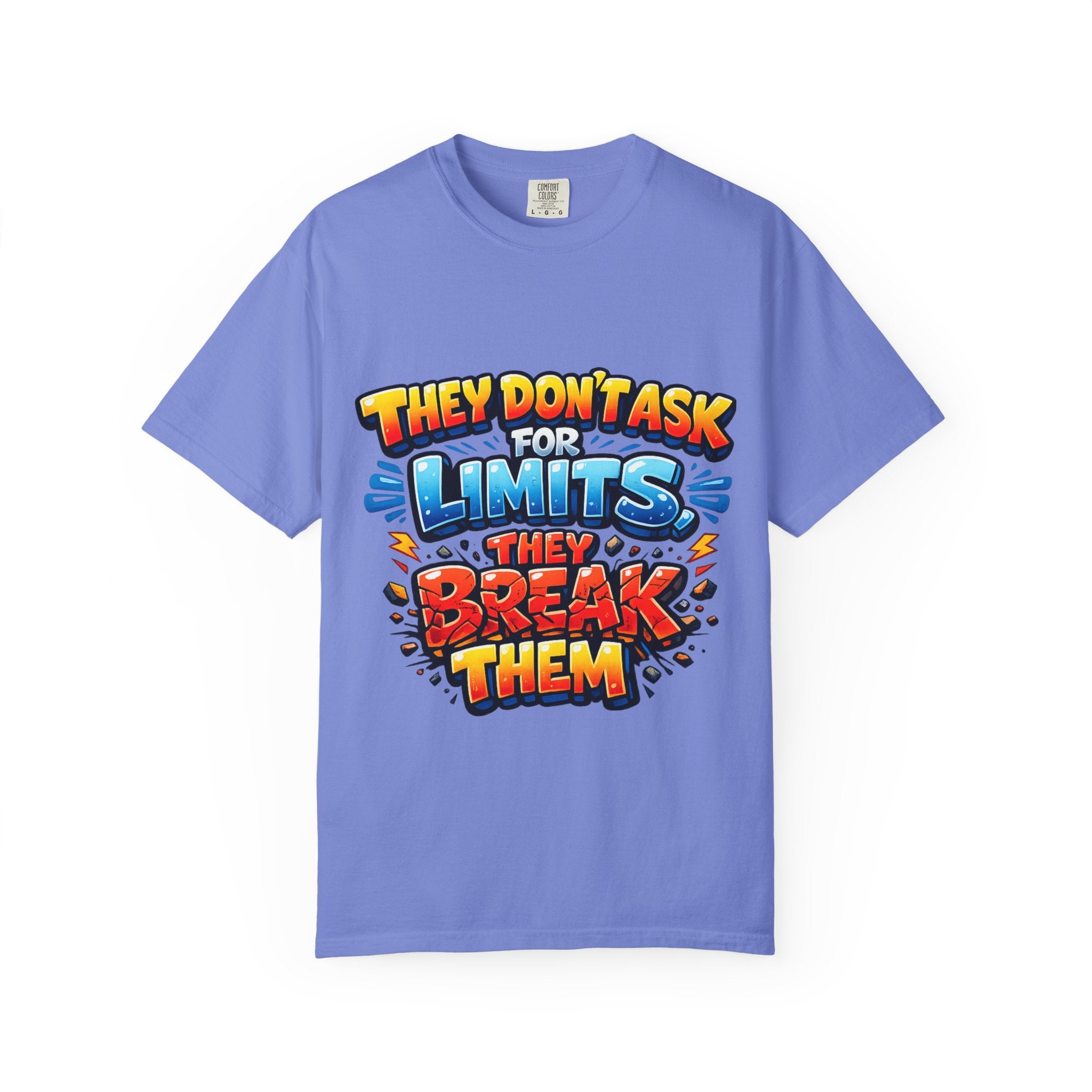 They Don't Ask For Limits They Break Them T-shirt | Motivational Graphic Tee