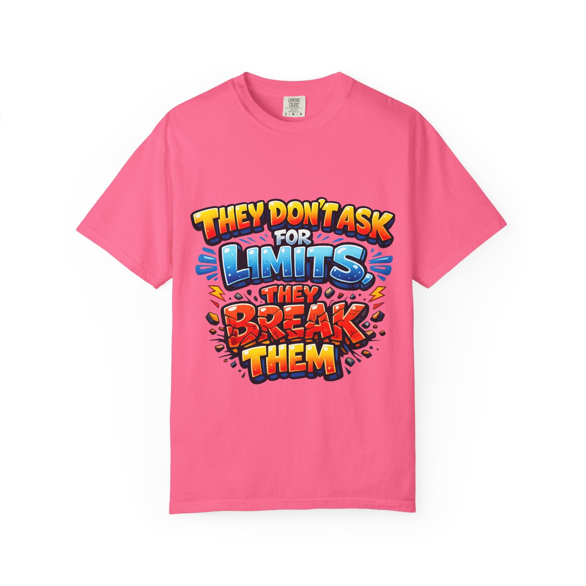 They Don't Ask For Limits They Break Them T-shirt | Motivational Graphic Tee