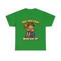 Youth Wheelchair Basketball T‑Shirt — "Yes, You Can! Never Give Up!" Motivational Tee