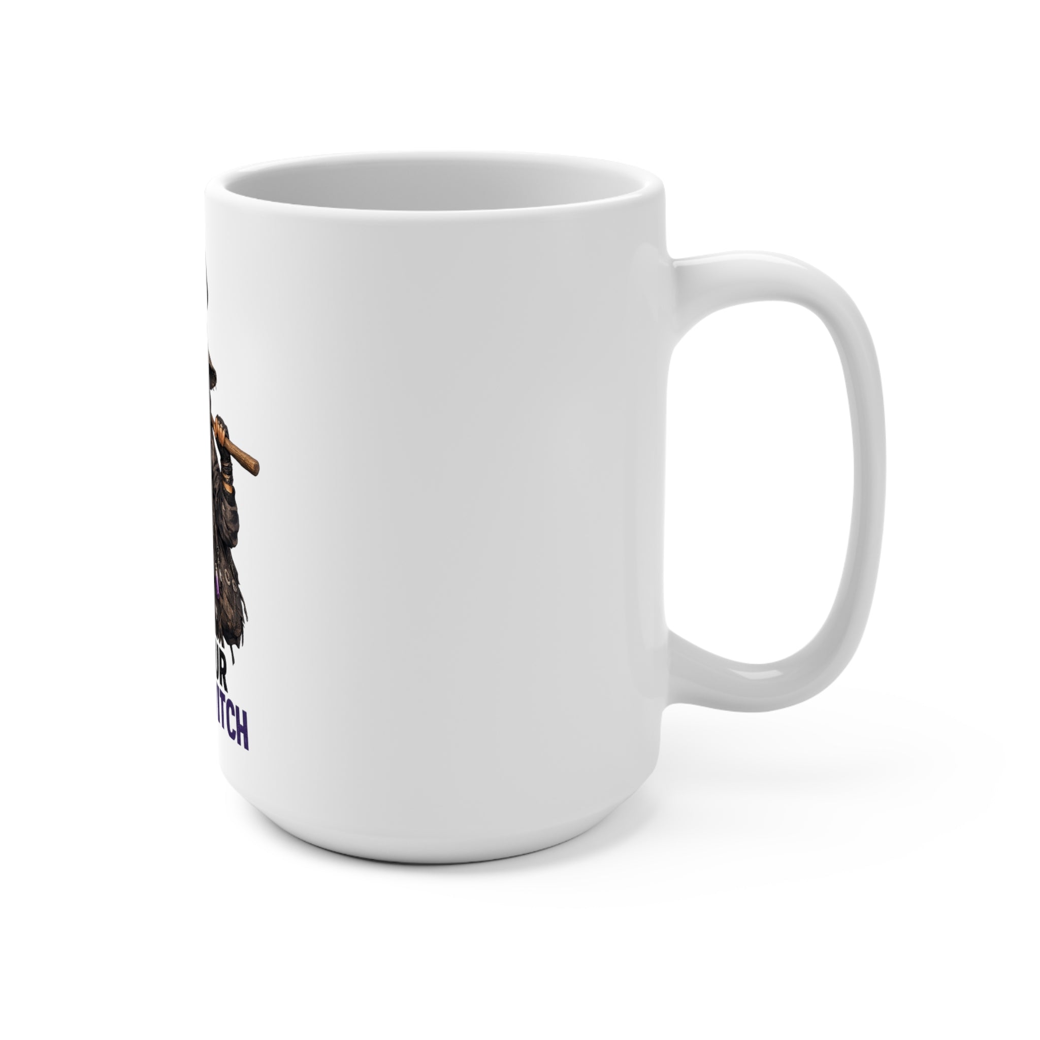 Witch Mug - "Not Your Average Witch" 15oz Ceramic Coffee Cup