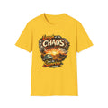 Laugh at the Chaos Sunset Road Trip T-Shirt — "Chase the Sunrise" Adventure Tee