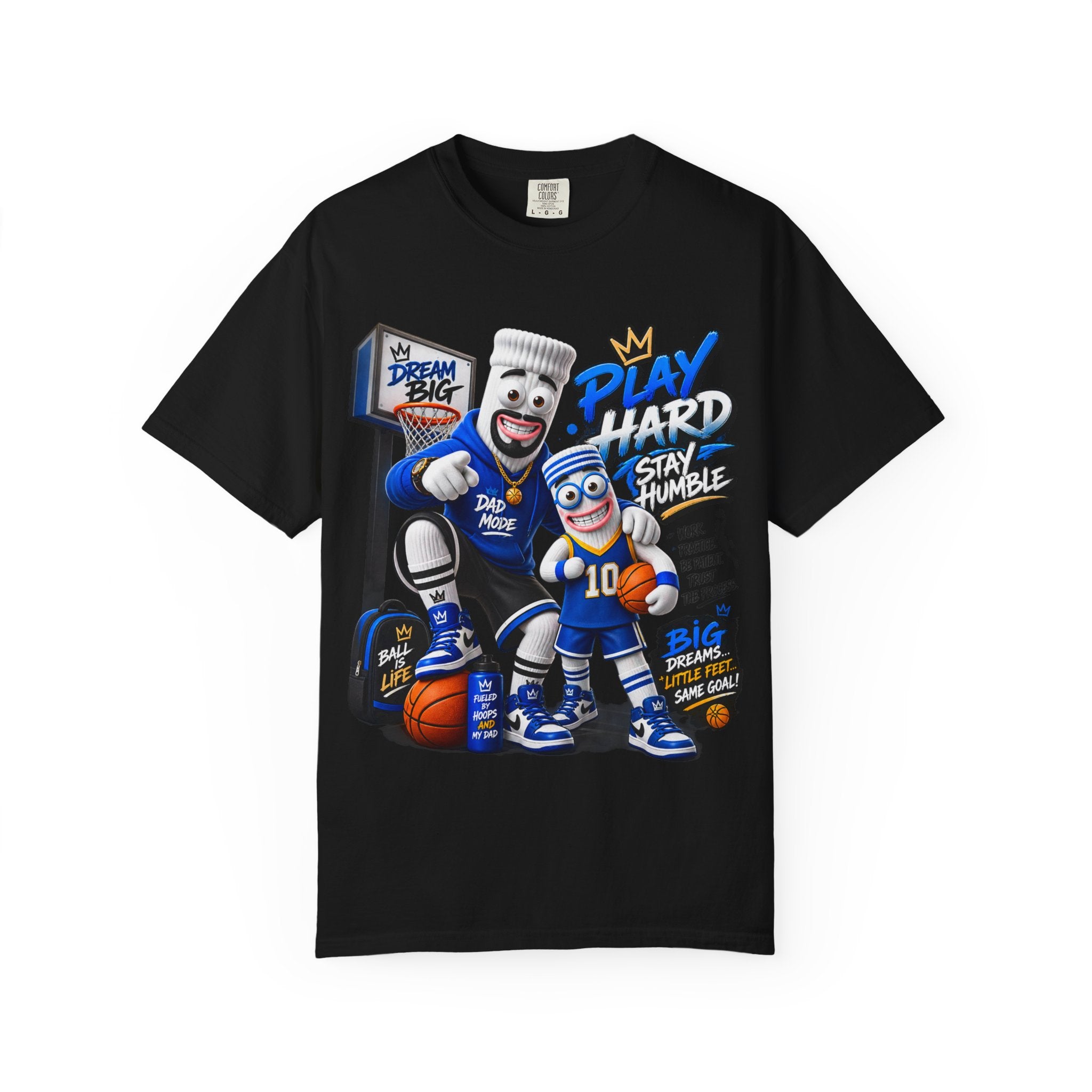 Play Hard Basketball T-Shirt — "Play Hard, Stay Humble" Graphic Tee
