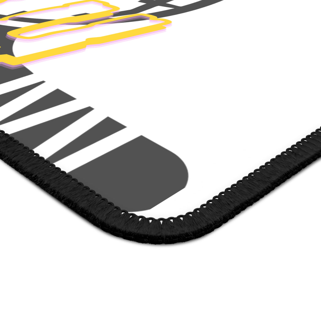 We Don't Puck With You Gaming Mouse Pad — Hockey Goalie Graphic, Funny Sports Desk Mat