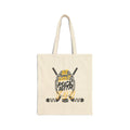 Hockey Puck With Attitude Canvas Tote Bag
