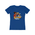Slugger On The Rise! Women's Graphic Tee — Cute Baseball High-Five Design