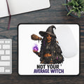 Gaming Mouse Pad — Not Your Average Witch Graphic