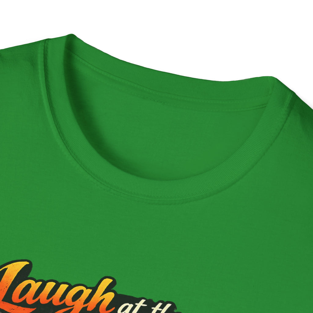 Laugh at the Chaos Sunset Road Trip T-Shirt — "Chase the Sunrise" Adventure Tee