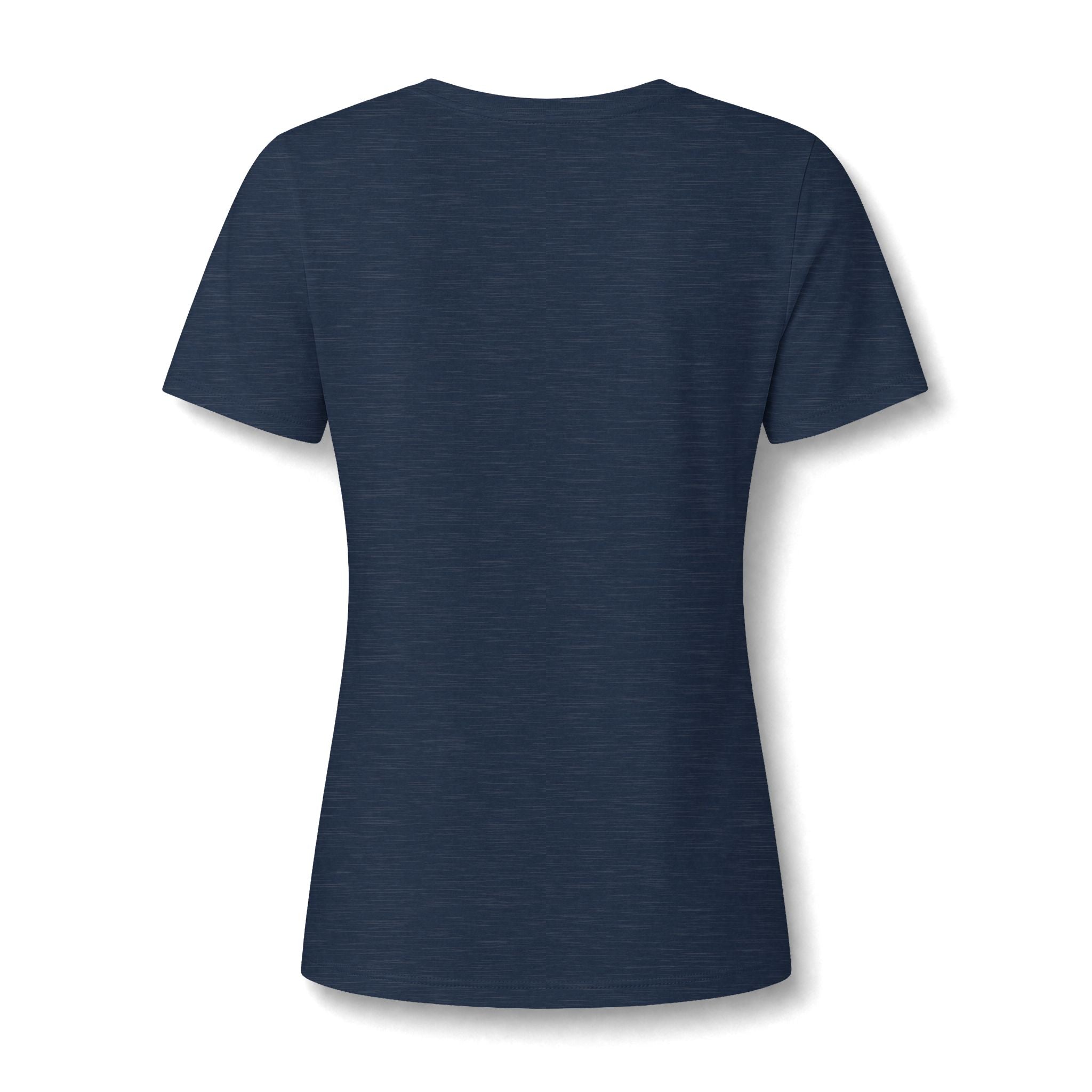 Women’s Relaxed Heather CVC V-Neck Tee