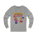 Mom of Cheerleader Long Sleeve Tee – "Proud Mom of a Cheerleader" Graphic