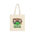 Tote — "Football Mom: Manicured and Unmatched" Canvas Bag