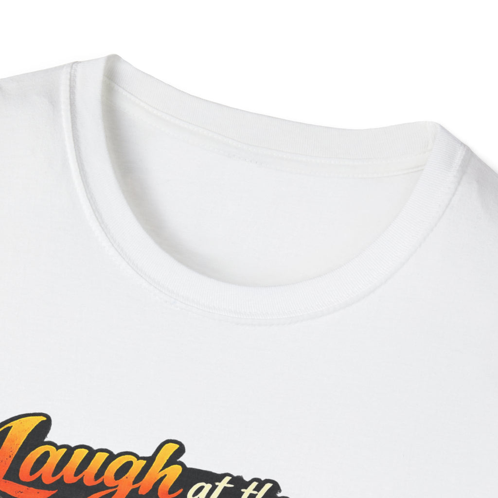 Laugh at the Chaos Sunset Road Trip T-Shirt — "Chase the Sunrise" Adventure Tee