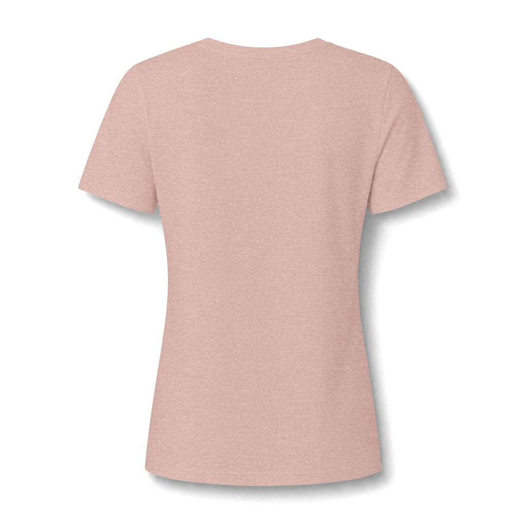 Women’s Relaxed Heather CVC V-Neck Tee