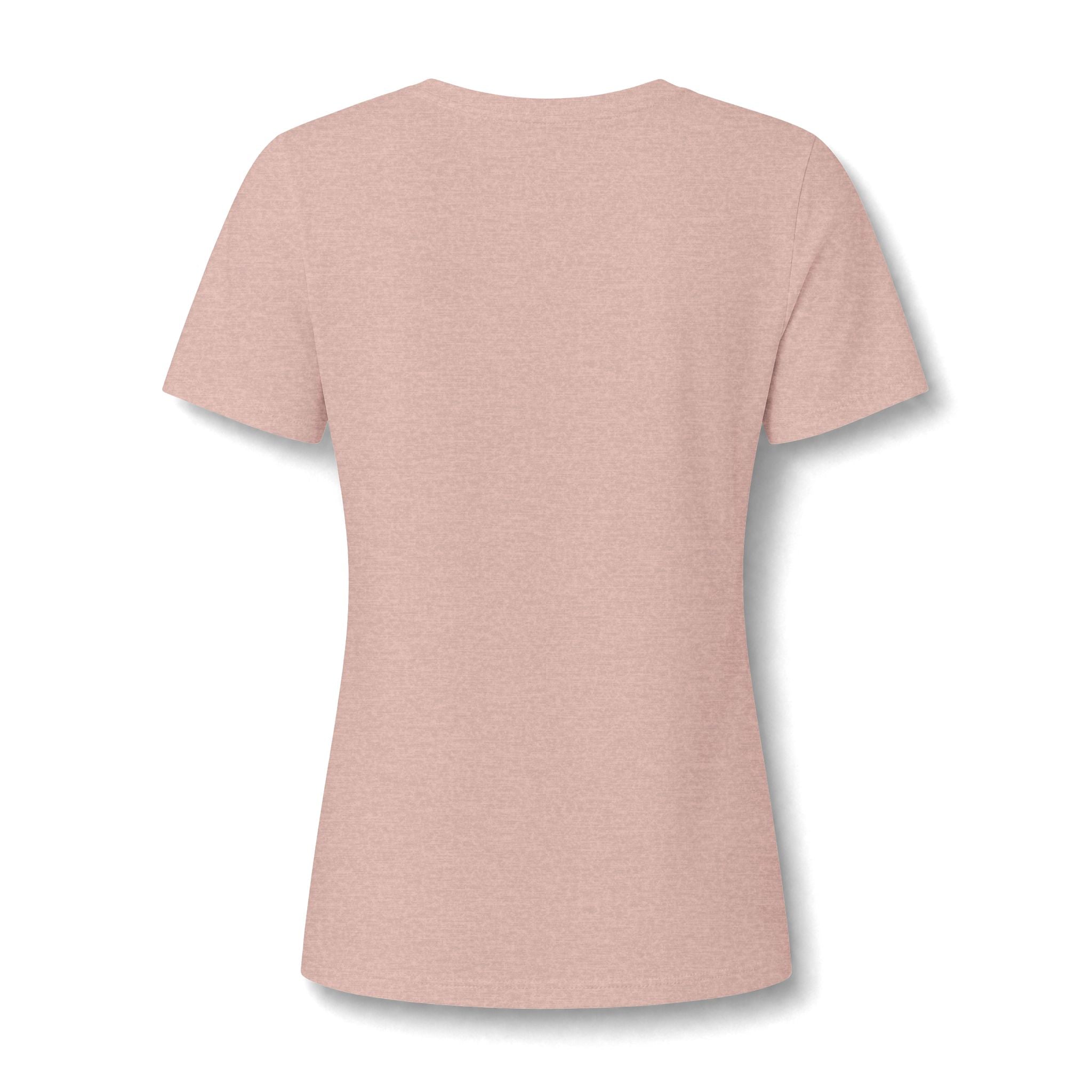 Women’s Relaxed Heather CVC V-Neck Tee