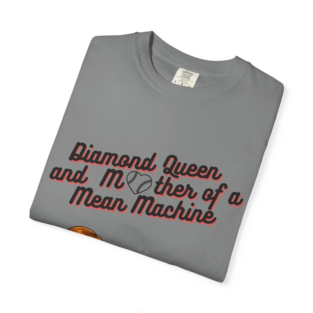 Diamond Queen & Mother of a Mean Machine T-Shirt — Mom and Daughter High-Five Graphic Tee